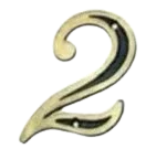 NUMERO 2 COLONIAL EM PVC CANAÃ