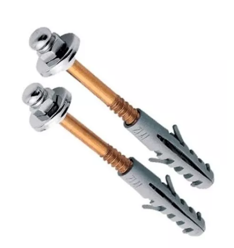 PARAFUSO PARA VASO SANITARIO B.10 (2PÇS) CANAÃ