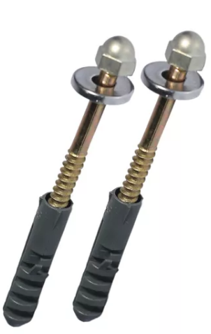 PARAFUSO PARA VASO SANITARIO B.8 (2PÇS) CANAÃ