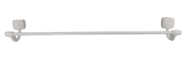 PORTA TOALHA BANHO MONACO BRANCO GLOBAL