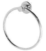 PORTA TOALHA ROSTO MONACO CROMADO GLOBAL