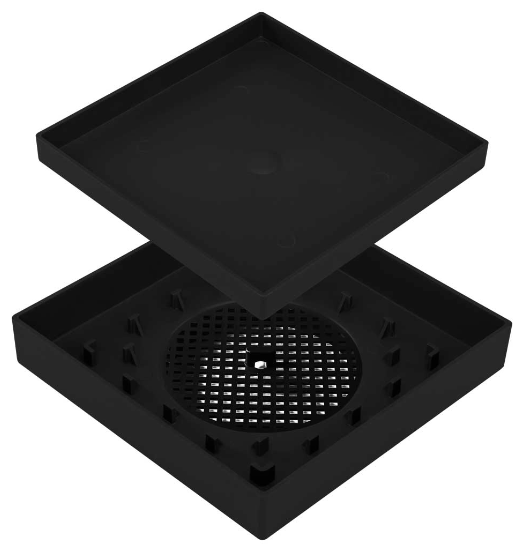 RALO INVISIVEL PRETO TAMANHO:15X15 CANA