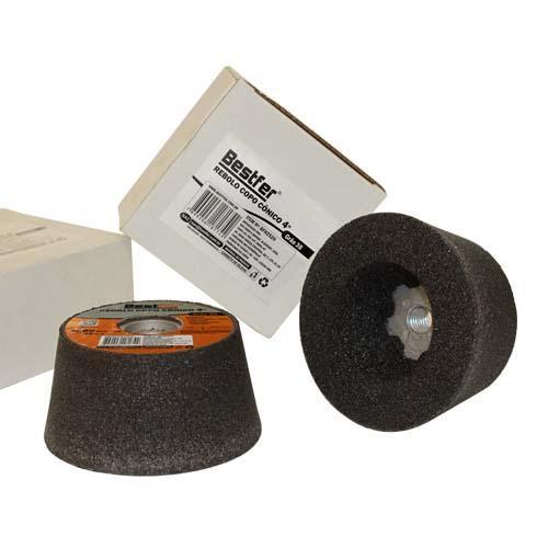 REBOLO COPO CONICO 4'''' M14 - GRAO 36'' BESTFER