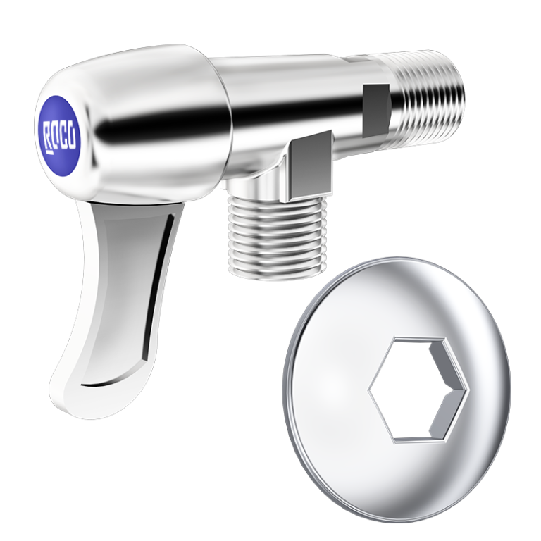 REGISTRO ABS 1/4 CROMADO P/ DUCHA HIGIÊNICA ROCO