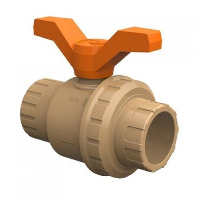 REGISTRO ESFERA SOLDA PVC MAR. 25MM UNIFORTTE