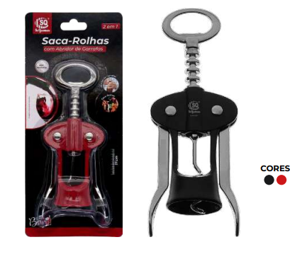 SACA ROLHA MODELO BORBOLETA LINHA BAR SQ