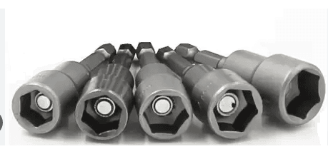 SOQUETE MAGNETICO 8 MM GOLFIELD (5PÇS)