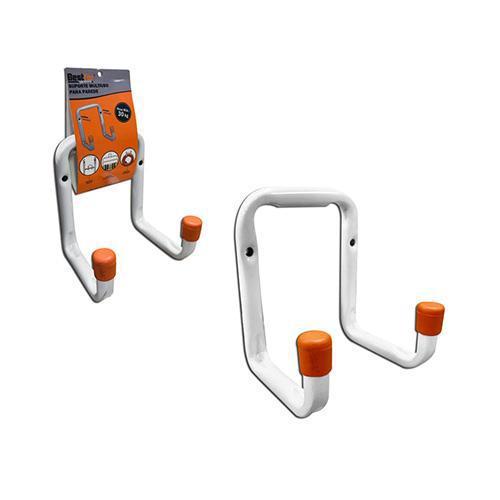 SUPORTE MULTIUSO P/PAREDE 80MM (ACO) 30KG BESTFER