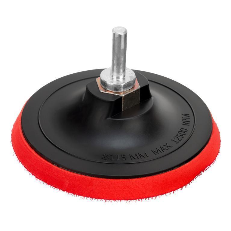 SUPORTE PARA DISCO DE LIXA COM VELCRO 115MM MTX