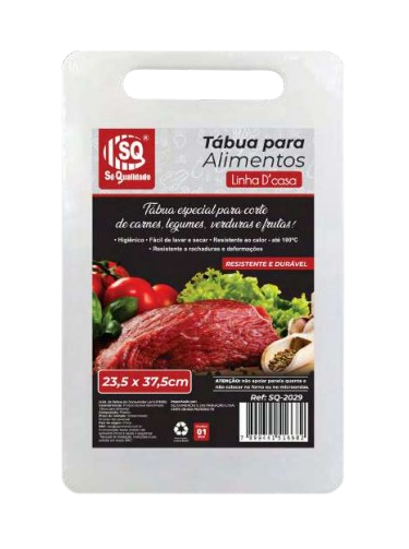 TABUA P/ ALIMENTOS BRANCA LISA (REF.2029) SQ