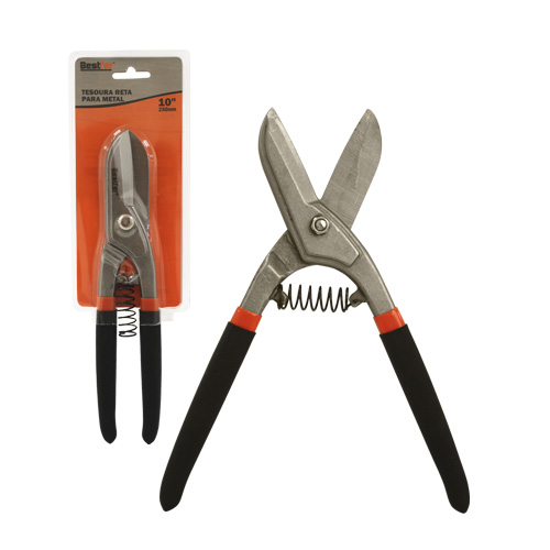 TESOURA RETA P/ CORTAR METAIS 10 BESTFER