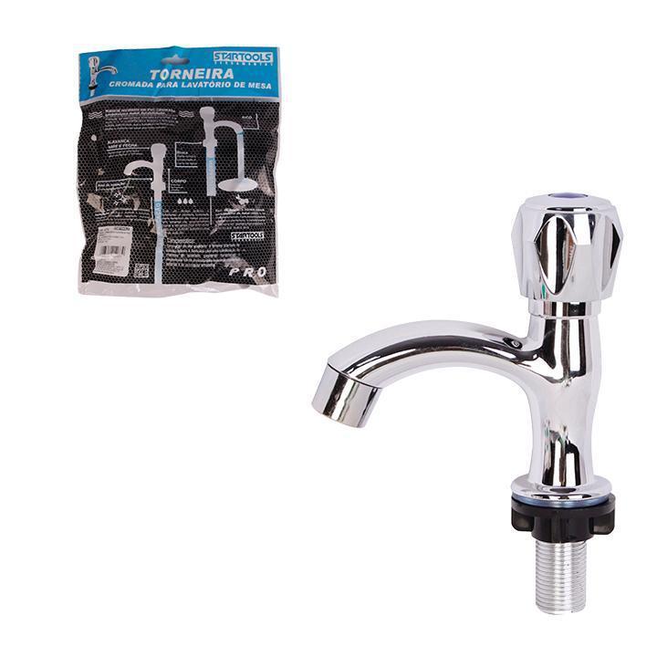 TORNEIRA CROMADA P/ LAVATORIO DE MESA (ABS) STARTOOLS