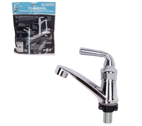 TORNEIRA CROMADA P/ LAVATORIO DE MESA (ABS) STARTOOLS