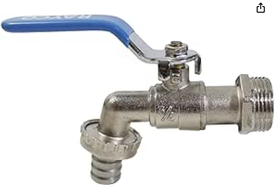 TORNEIRA ESFERA DE ZINCO 3/4 GOLFIELD