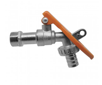 TORNEIRA ESFERA ZINCO P/ CADEADO 1/2 X 3/4 AJAX