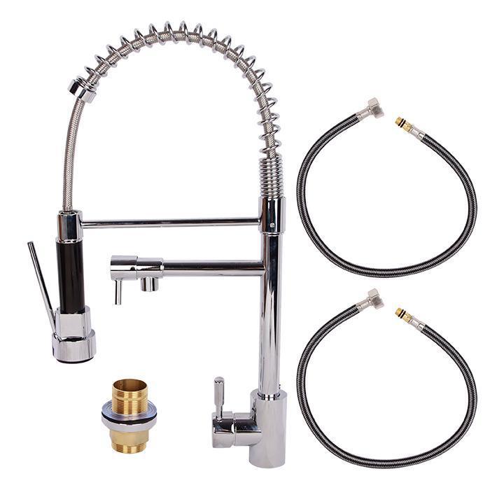 TORNEIRA INOX PREMIUM C/DUCHA EXTENSIVEL P/COZINHA STARTOOLS