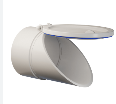 VALVULA DE RETENÇAO BRANCA 75 MM GLOBAL