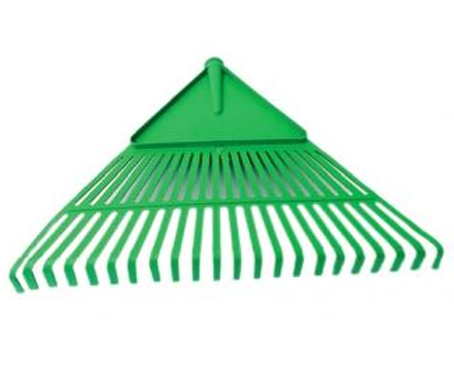 VASSOURA PLAST. P/ JARDIM 22 GARRAS C/ CABO VERDE GERPLAST