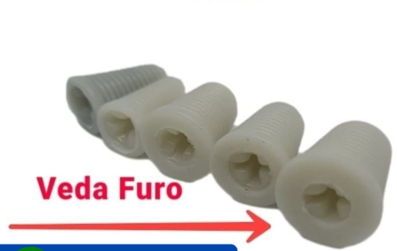 VEDA FUROS C/5 CANAA