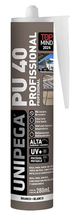 PU40 BRANCO CARTUCHO 400G UNIPEGA