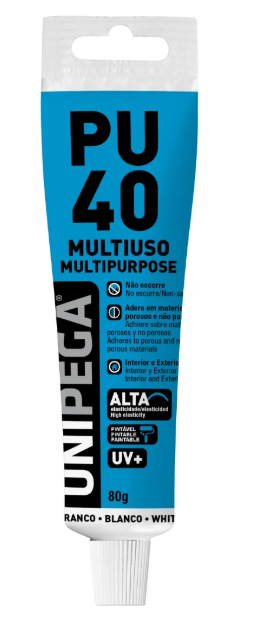 PU40 MULTIUSO BRANCO BS PLAST 80G UNIPEGA