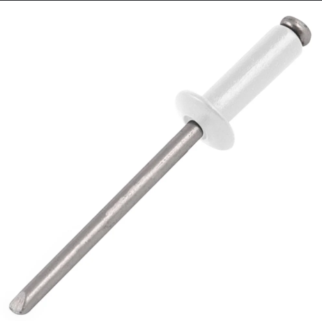 REBITE DE REPUXO ALUMÍNIO PINTADO BRANCO NB-410 NEW FIX