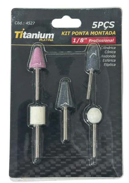 JOGO 5 PONTA MONTADA A 1/8'' PROMOCAR