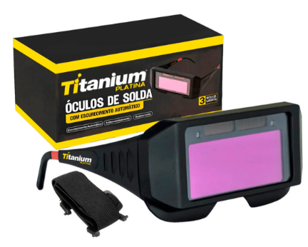 OCULOS SOLDA AUTOMATICO TITANIUM VISION TON. 11 IMBATIVEL