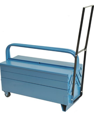 CAIXA FERRAMENTA FERCAR COM RODA E 5 GAVETAS x50cm 10 487
