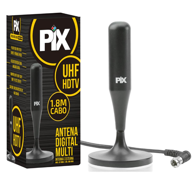 ANTENA DIGITAL PIX INTERNA IMA CABO 1,80M 008-9506