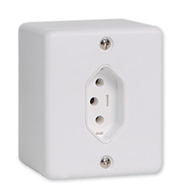 SISTEMA ILUMI BRANCA (1 TOMADA 10A) 63140