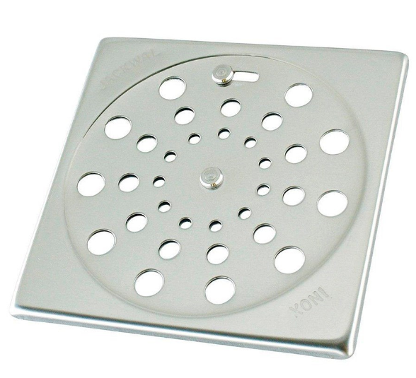 GRELHA INOX CLARINOX QUADRADA 15cm COM FECHO 5049