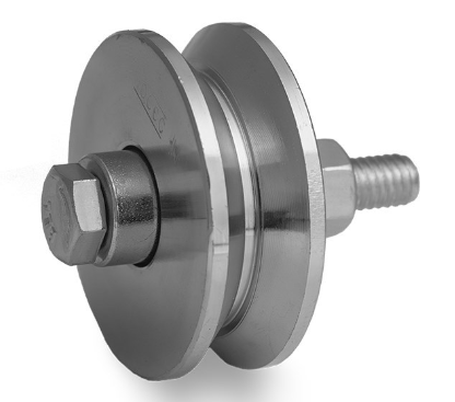 ROLDANA "V"JOCEC COM PARAFUSO E ROLAMENTO 2" 10202