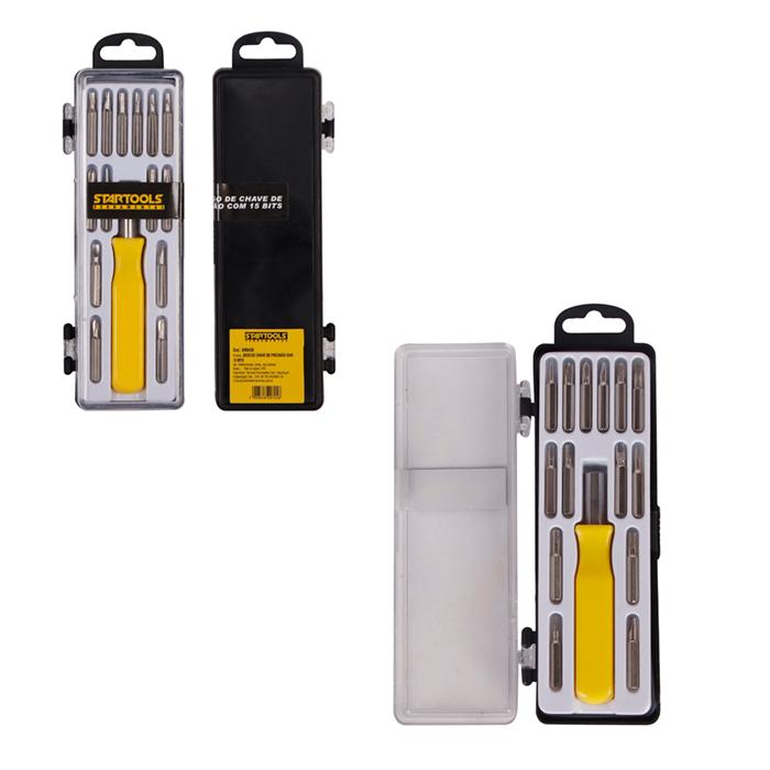 JOGO DE CHAVE DE PRECISÃO COM 15 BITS STARTOOLS