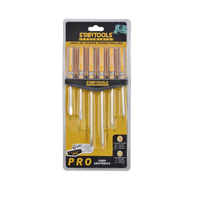 JOGO DE CHAVES 6 PÇS STARTOOLS