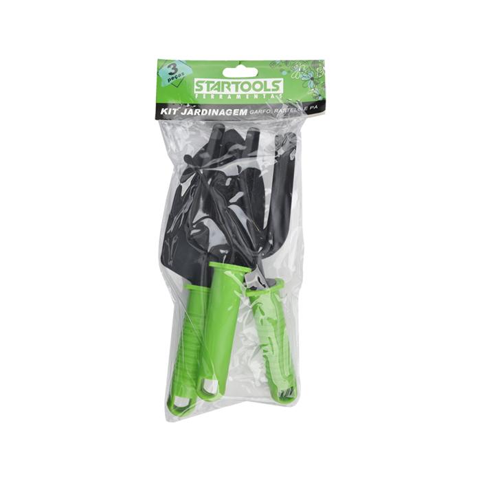 KIT JARDINAGEM 3 PÇS STARTOOLS