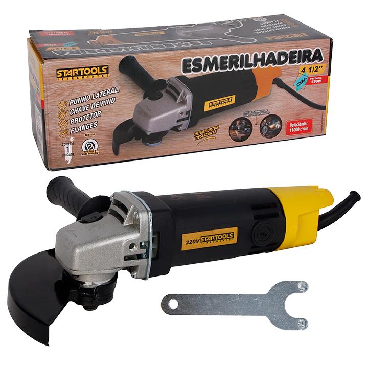 ESMERILHADEIRA 220V 4 1/2  650W STARTOOLS