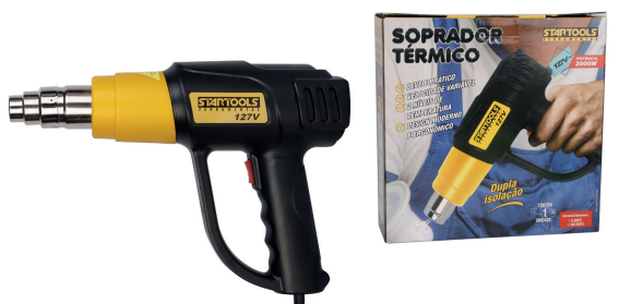 SOPRADOR 127V TERMICO 2000W STARTOOLS