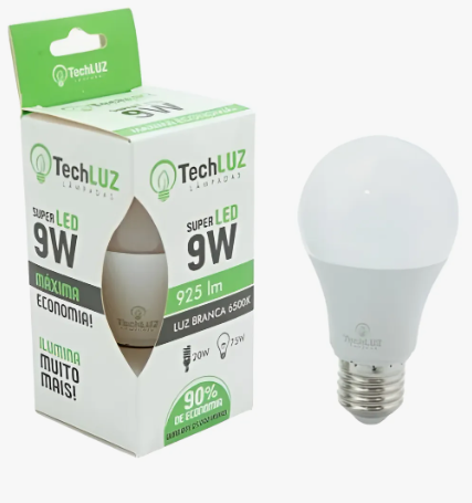 LAMPADA DE LED 15W 6500K TECHLUZ