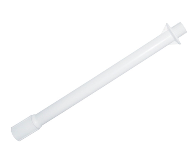 BRACO PARA CHUVEIRO PLASTICO VALEPLAST 30CM BRANCO 41.144