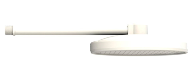 CHUVEIRO FRIO COMPLETO 10"VALEPLAST SEM REGISTRO BRANCO 41.134