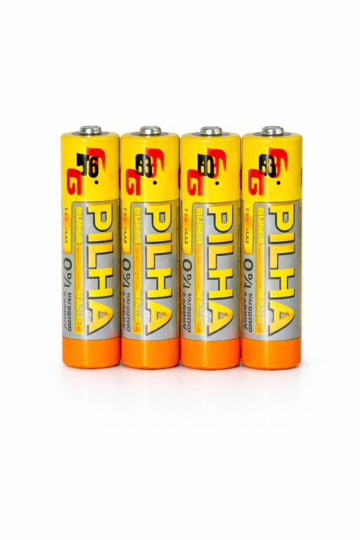 PILHA FBG-3AAA 1.5V (4PÇS) CANAÃ