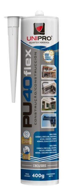 PU40 FLEX UNIPRO BRANCO 400G