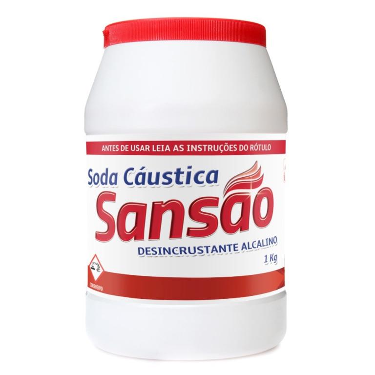 SODA CAUSTICA ESCAMA 1KG SANSAO POTE
