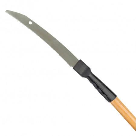 SERROTE PODA 12" CURVO CABO PLASTICO C/ CABO DE MADEIRA 1,35 MT AJAX
