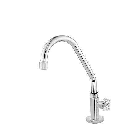 TORNEIRA INOX BICAMOVEL MESA C-33 MVS TD METAIS