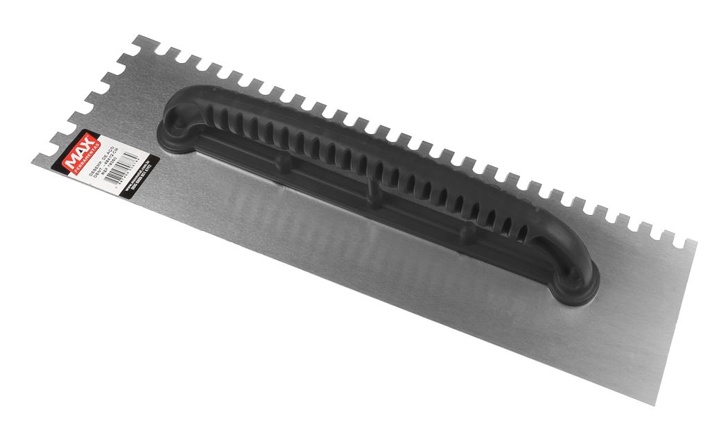 DESEMPENADEIRA DE ACO 48X12CM - DENTADA MAX