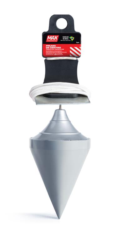 PRUMO DE CENTRO 300g - CORPO PLASTICO MAX