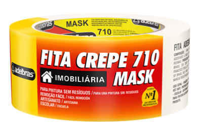 FITA CREPE 710 48MM X 50M ADELBRAS