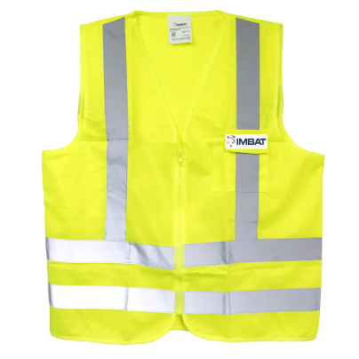COLETE REFLETIVO AMARELO 1 BOL IMBAT